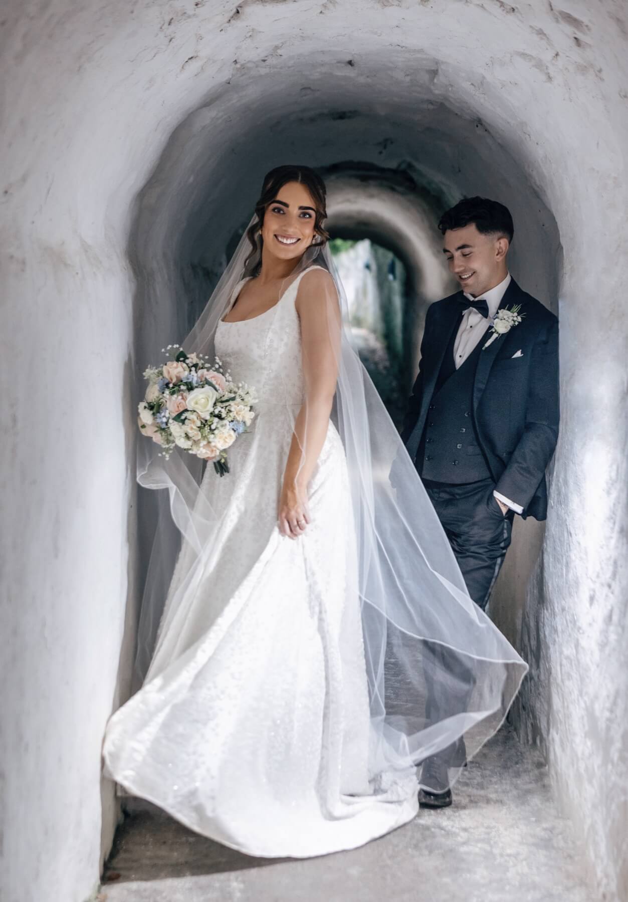 Emotional wedding ceremony moment captured by Annette Burke, 4Ever Photos Northern Ireland
